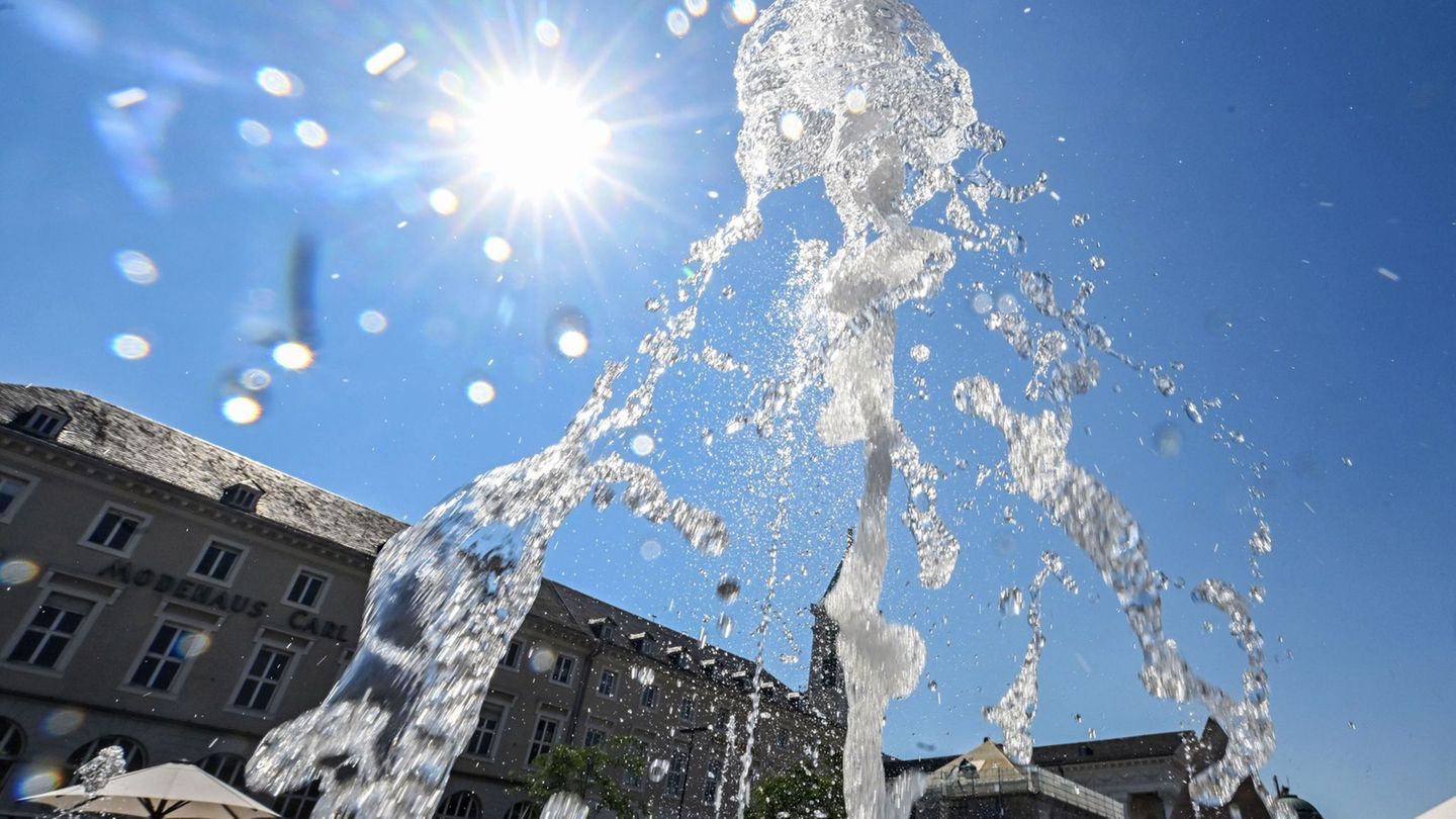 Wetter: Heißester Tag des Jahres: Höchstwerte in Waghäusel-Kirrlach