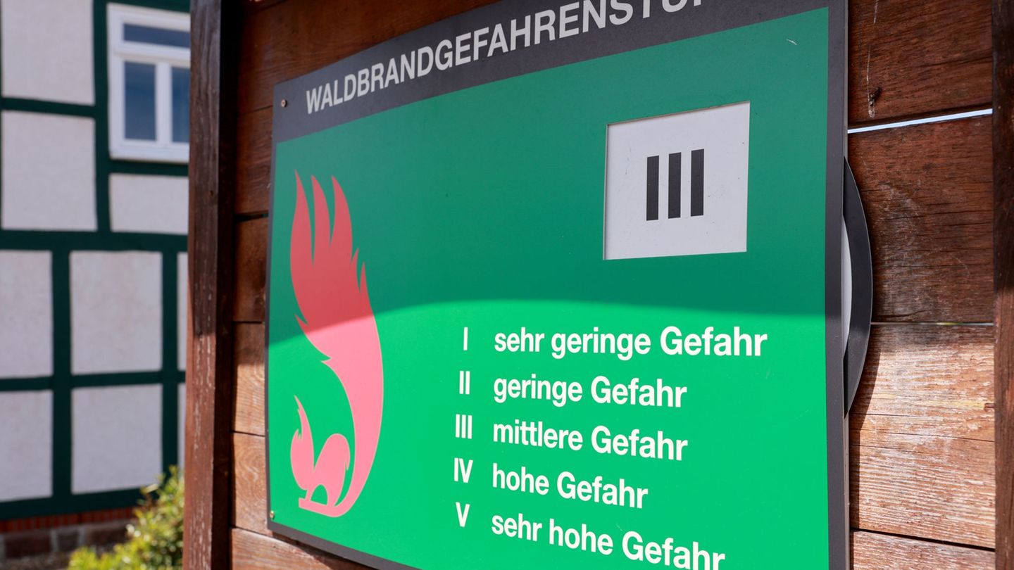 Waldbrandgefahr: Waldbrandgefahr in Sachsen vorübergehend gesunken
