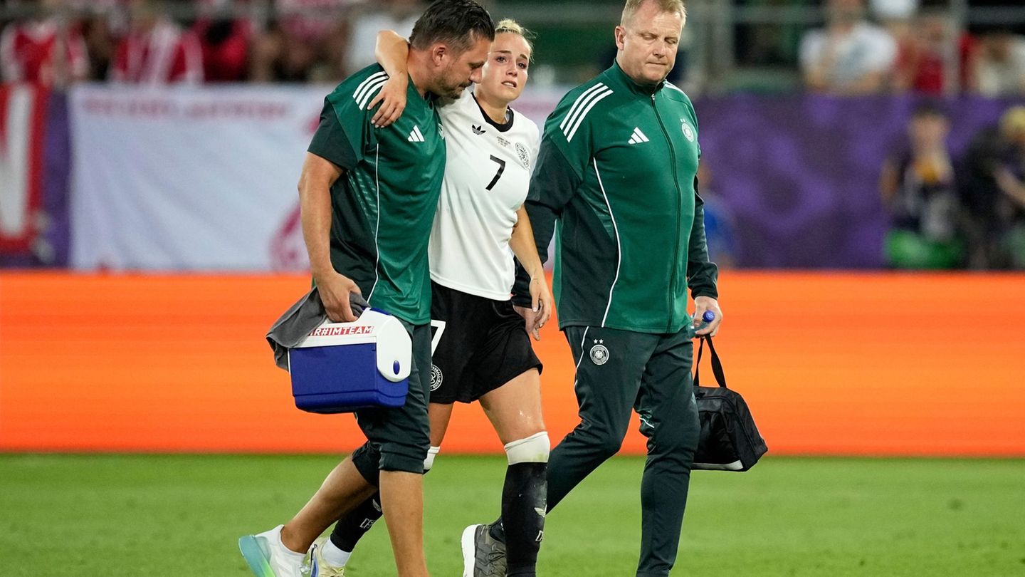 EM-Auftakt in St. Gallen: „Bitter erkaufter Sieg“: Gwinn-Verletzung überschattet 2:0