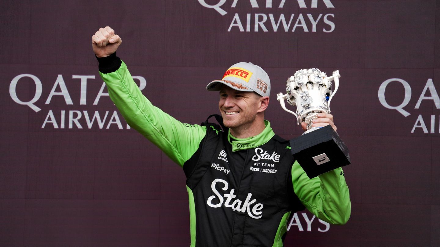 Grand Prix in Silverstone: Tränen im Cockpit: Hülkenberg holt erstes Formel-1-Podium