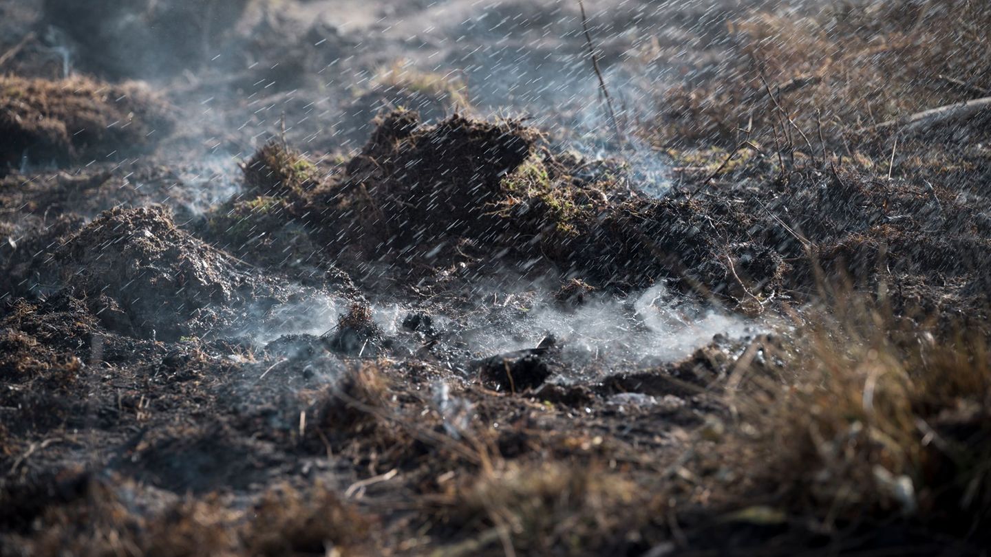 Waldbrand: Wärmebildkamera soll Glutnester auf Saalfelder Höhe erkennen