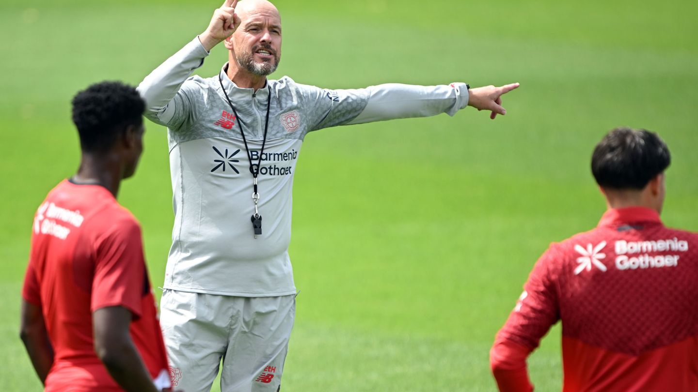 Fußball-Bundesliga: Alonso-Nachfolger ten Hag nimmt Training in Leverkusen auf