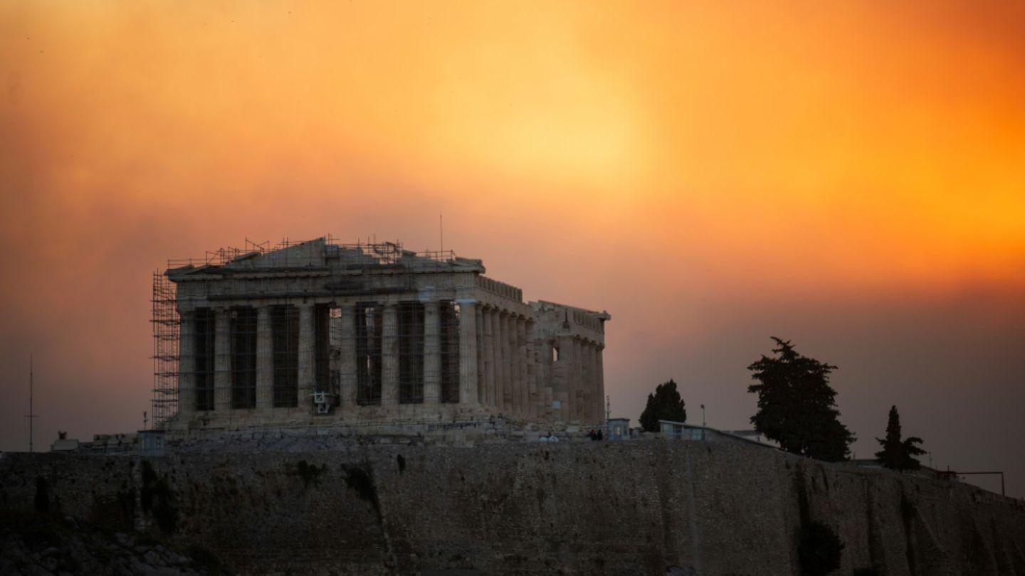 Akropolis in Athen wegen Hitzewelle am Nachmittag geschlossen
