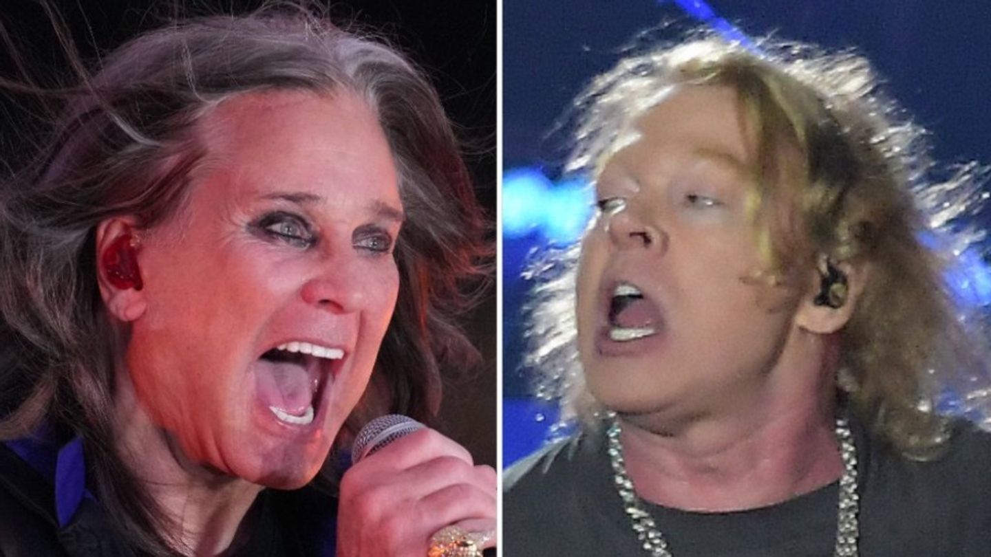Ozzy Osbourne und Axl Rose: Musiklegenden treffen sich zum ersten Mal
