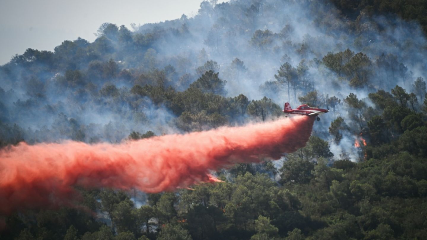 Waldbrand in Südfrankreich noch nicht unter Kontrolle – 100 Leichtverletzte