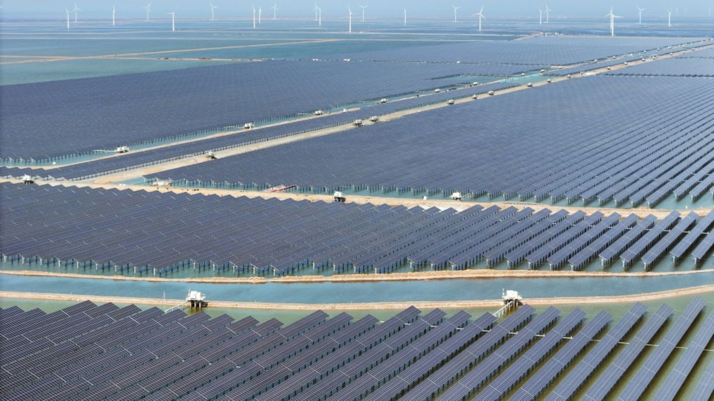 China beschleunigt Ausbau von Wind- und Solarenergie