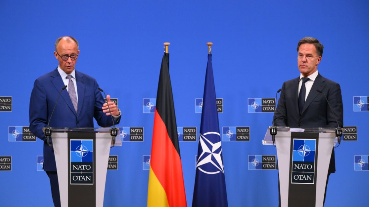 Merz empfängt Nato-Chef Rutte in Berlin