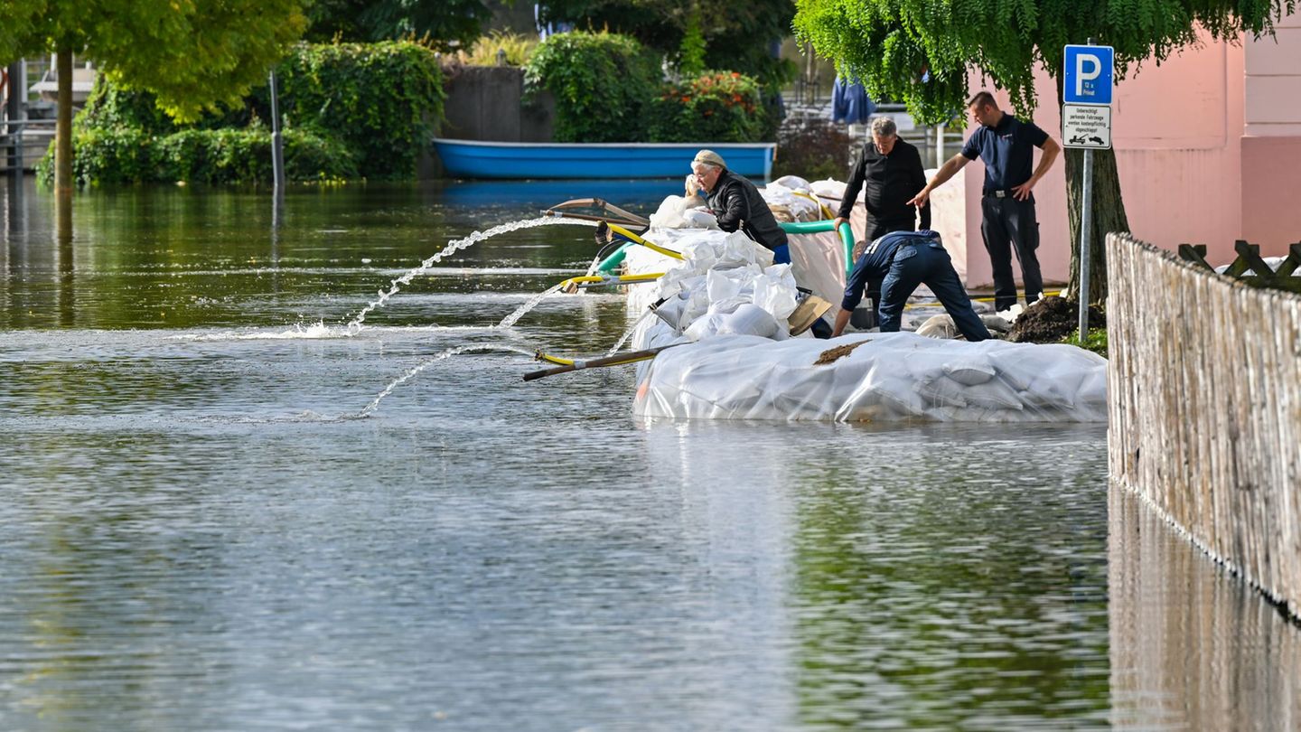 Voraussage: Studie: Schäden bei Hochwasser in Brandenburg wären hoch