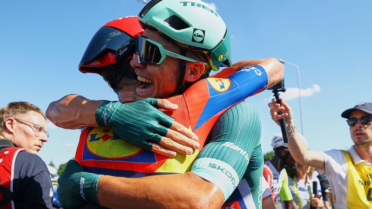 Tour de France: „Knüppelhart“: Ackermann bei Milans Sieg auf Rang vier