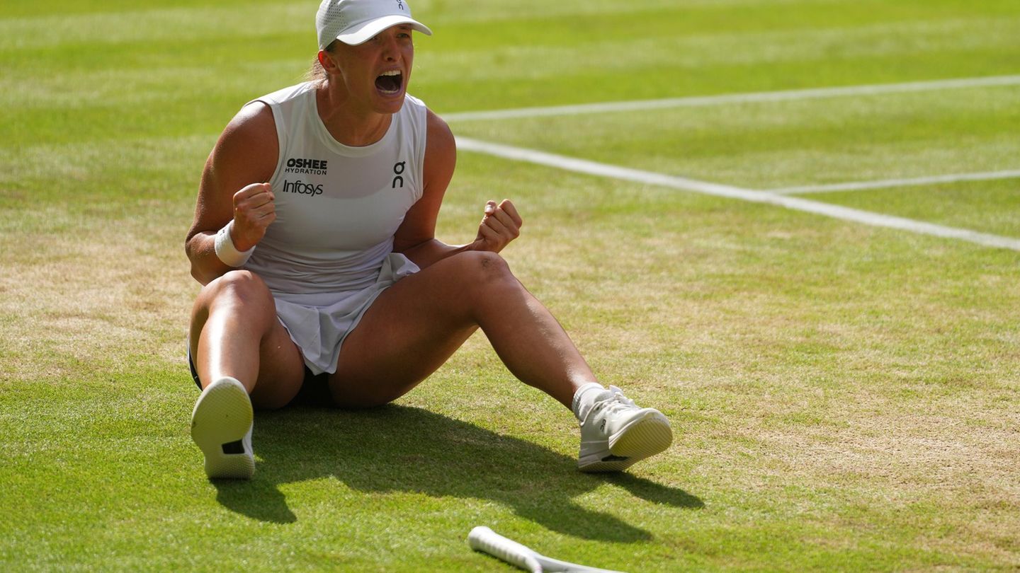 Finale: 6:0, 6:0: Swiatek mit Tennis-Geschichte bei Wimbledon-Titel