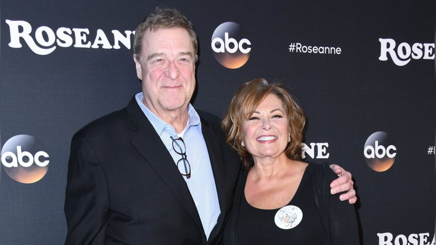 John Goodman und Serien-Ehefrau Roseanne Barr: Seit mehreren Jahren Funkstille