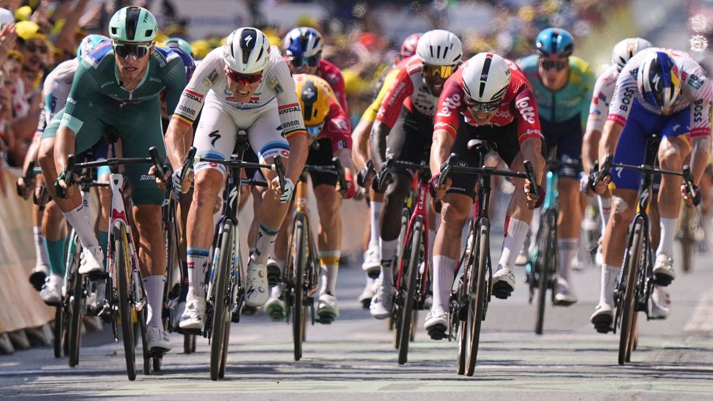 Tour de France: „Sehr hart“: Van der Poel verpasst Coup – Bauhaus Siebter