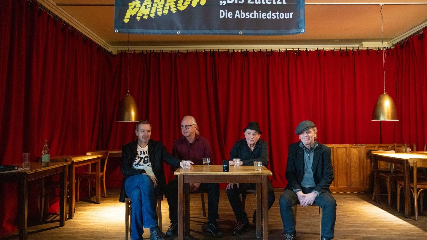 Abschiedstour seit Januar: Rockband Pankow gibt in Dresden letztes Konzert