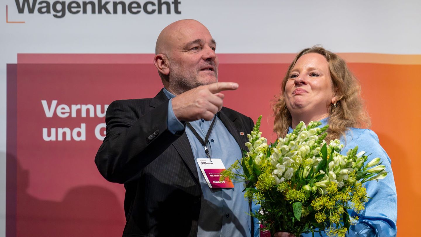 Parteitag in Brandenburg: Neue BSW-Spitze gewählt – Kritik am Koalitionspartner SPD