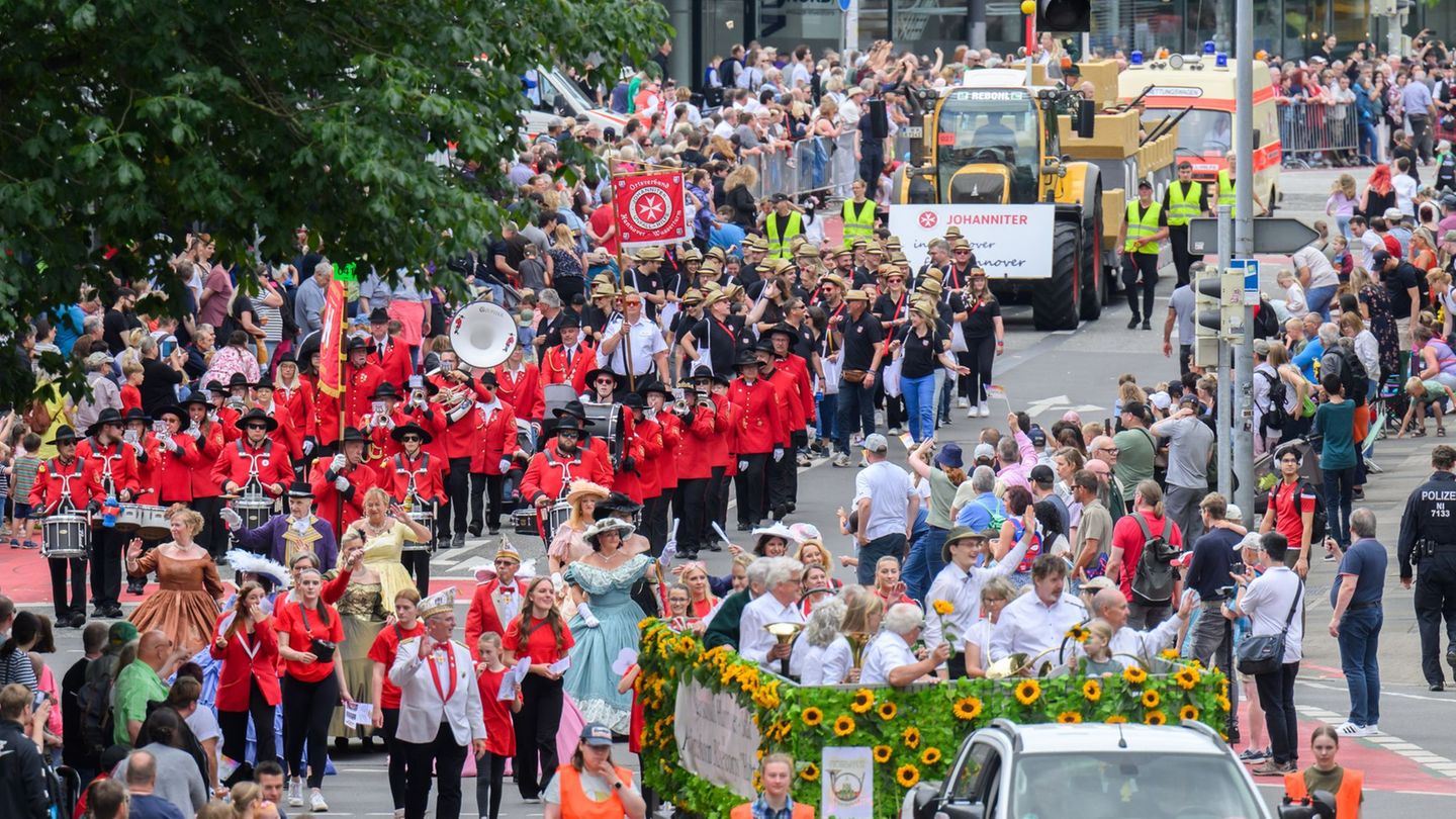 Zehn Tage Party: Rund 800.000 Menschen besuchen Schützenfest in Hannover