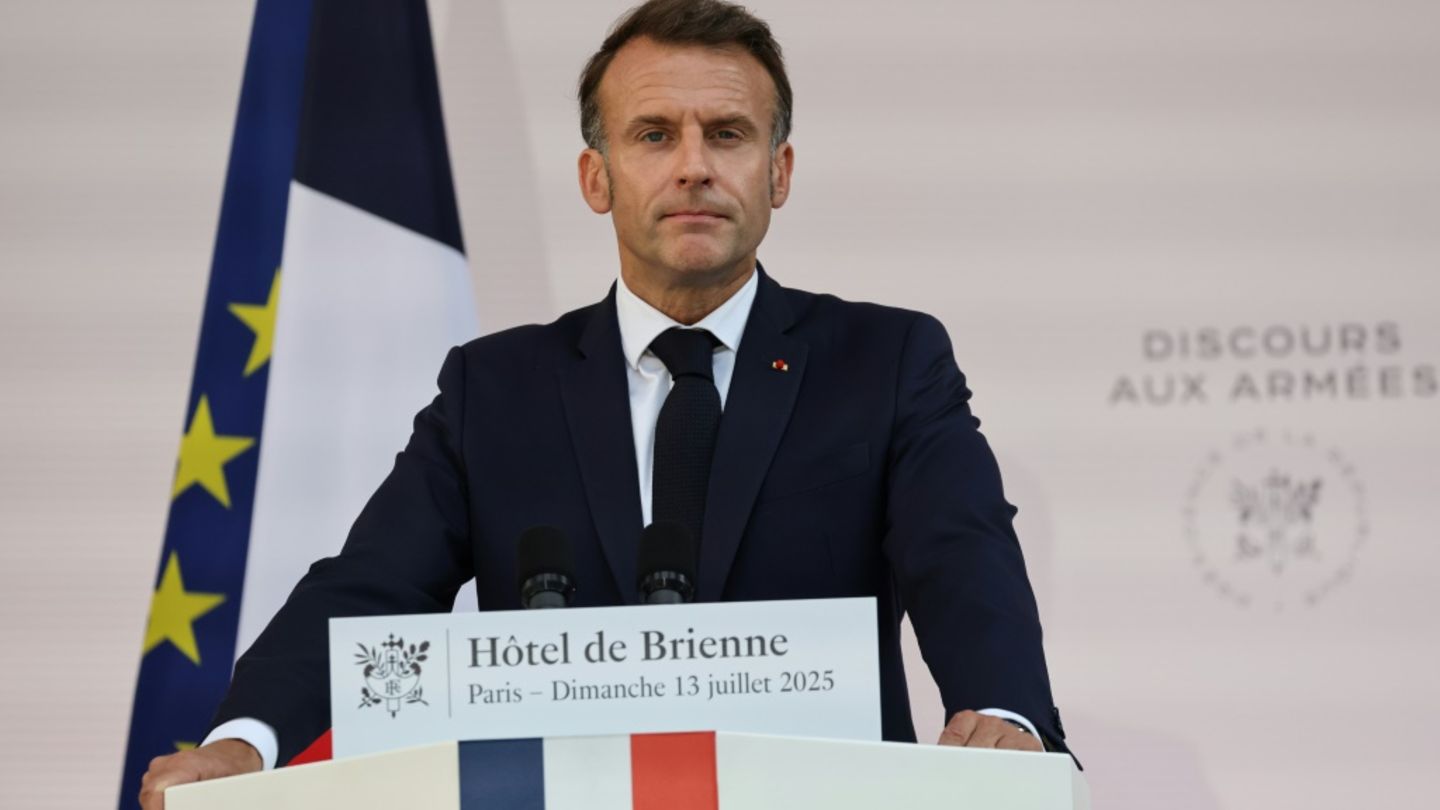 Macron: Die Freiheit war seit 1945 nicht so bedroht wie heute
