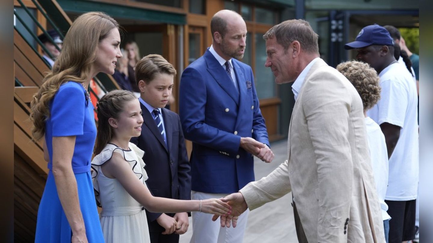 William: Royale Familie beim Wimbledon-Finale