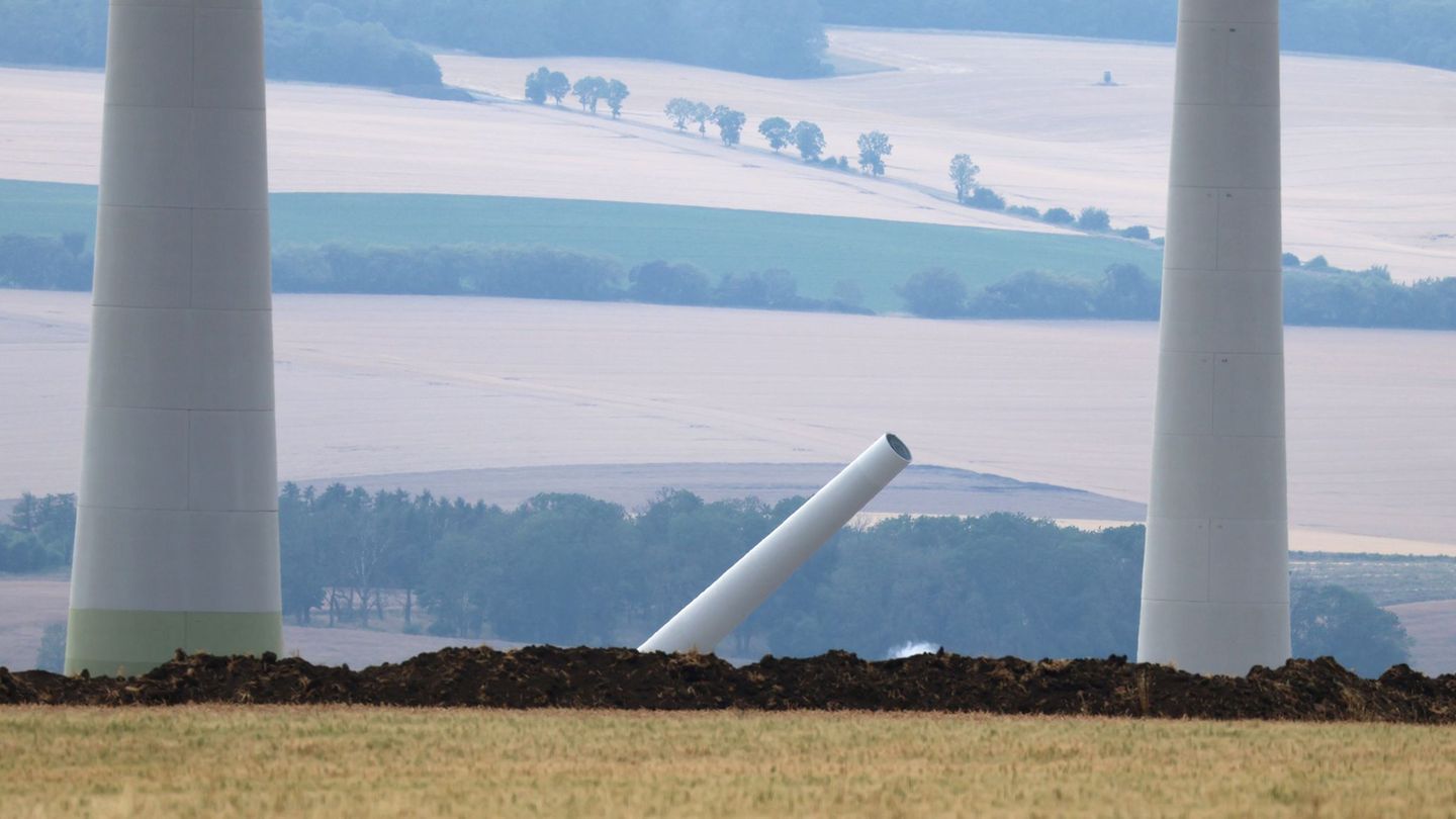 Windpark Druiberg: Sprengung von Windkraftanlagen hat begonnen