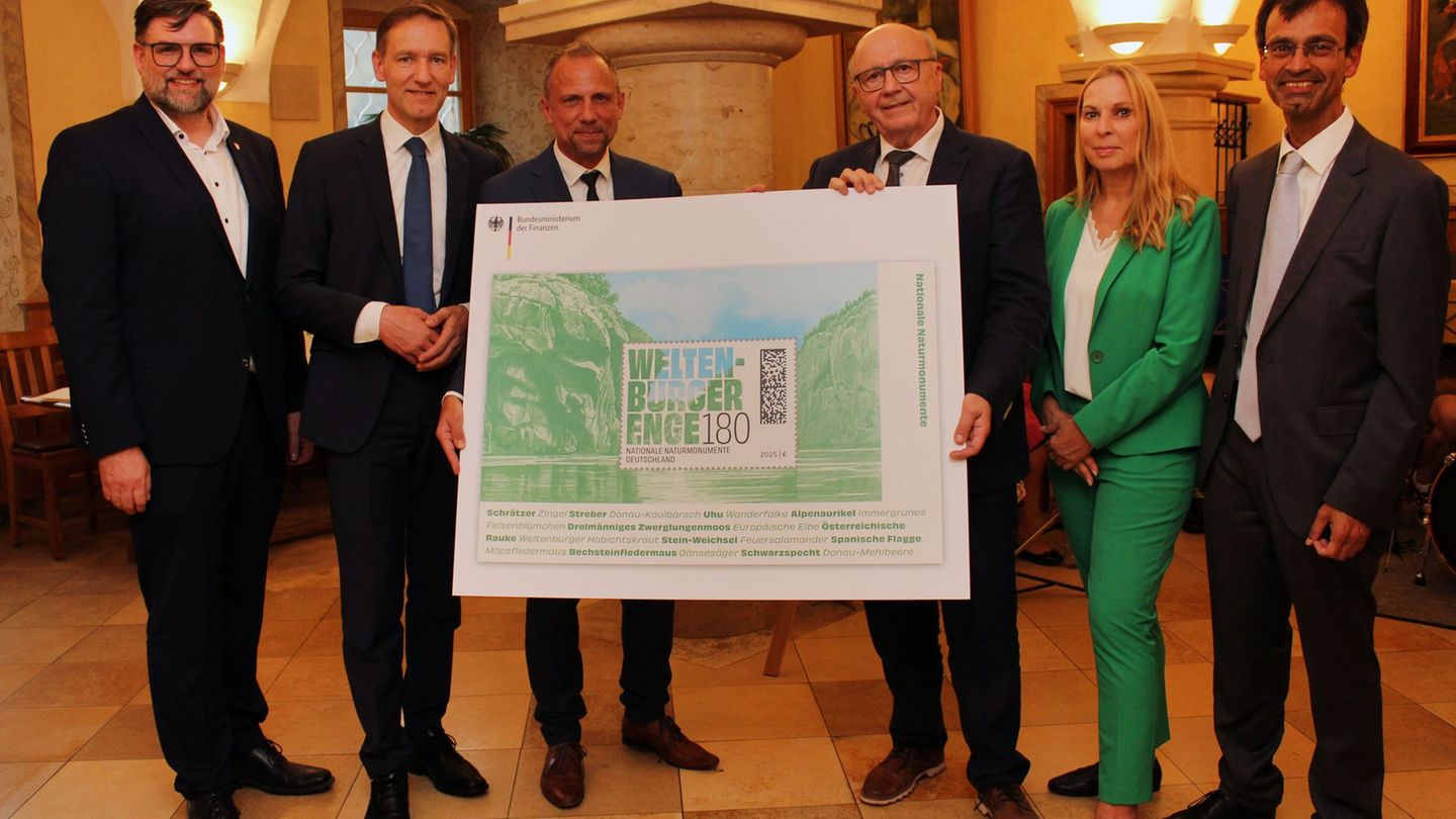Post: Neue Briefmarke zeigt Weltenburger Enge in Niederbayern