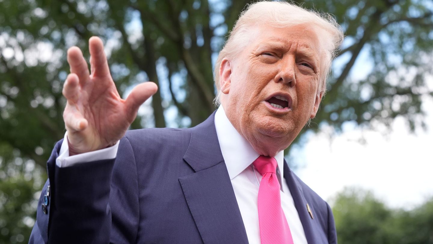 Zollkonflikt: Trump zu Zöllen: Wir sprechen mit EU und machen Fortschritte