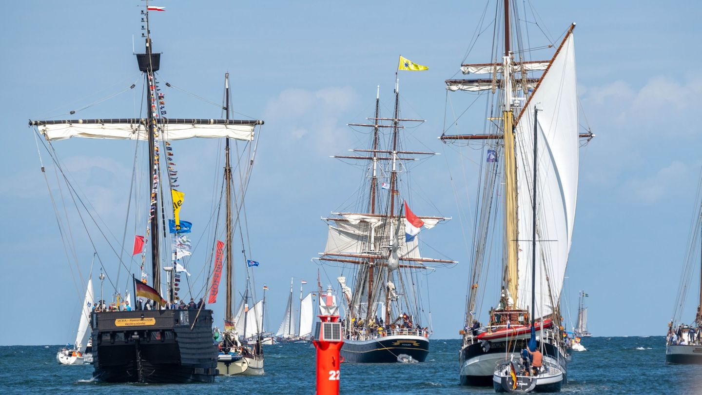 Maritimes Volksfest: Hanse Sail erwartet über 100 Traditionssegler