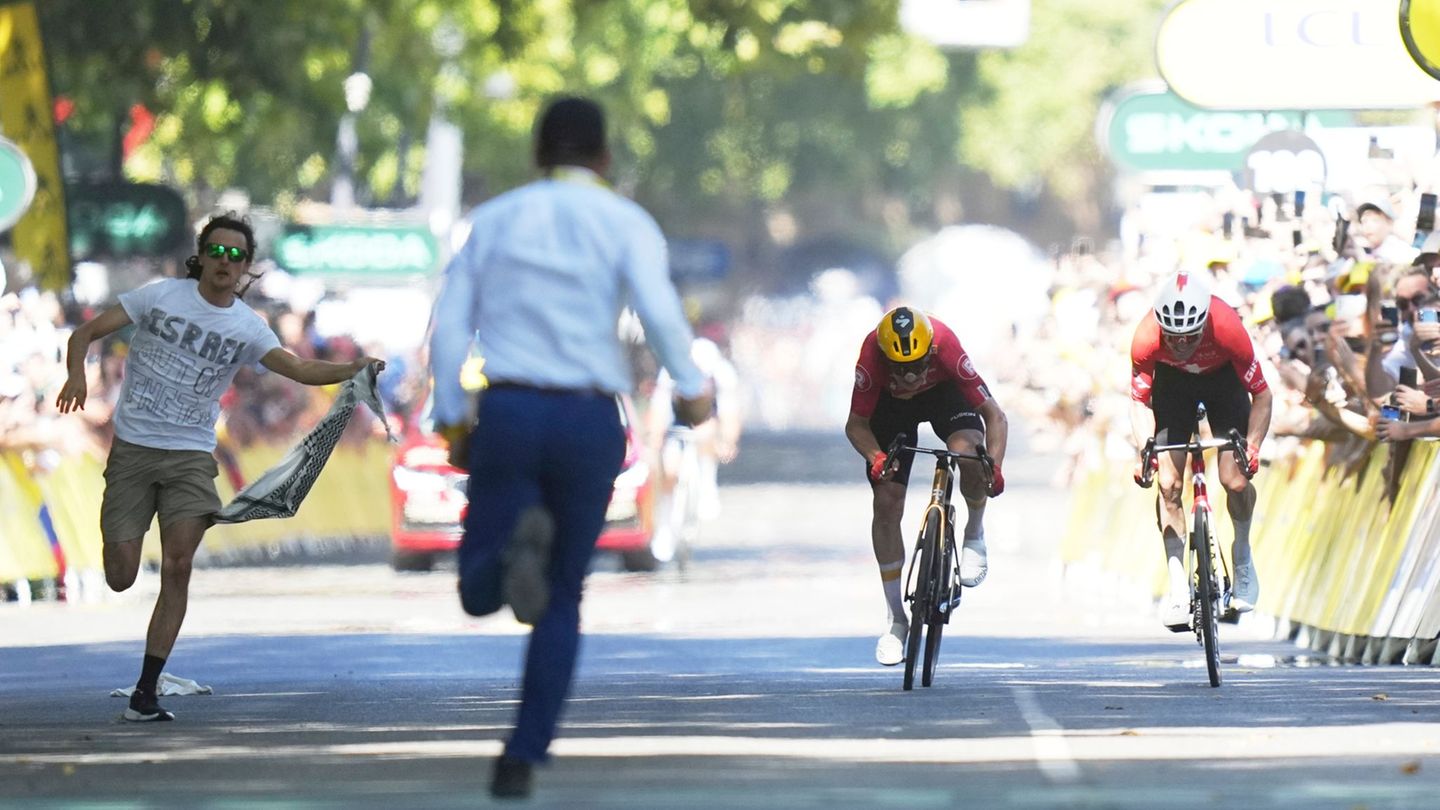Tour de France: „Respekt“: Pogacar stürzt und bedankt sich bei Konkurrenten