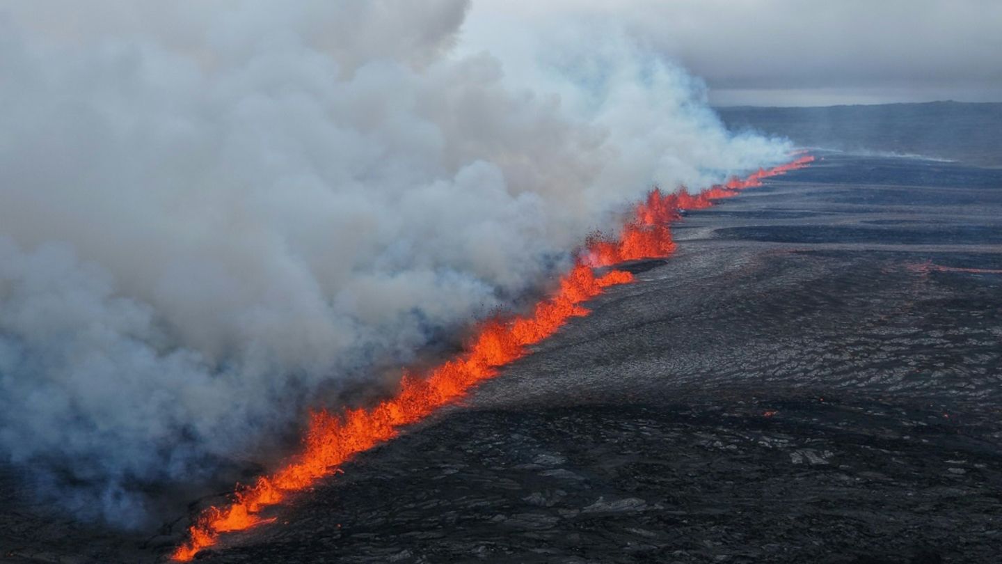 Erneuter Vulkanausbruch auf Reykjanes-Halbinsel in Island