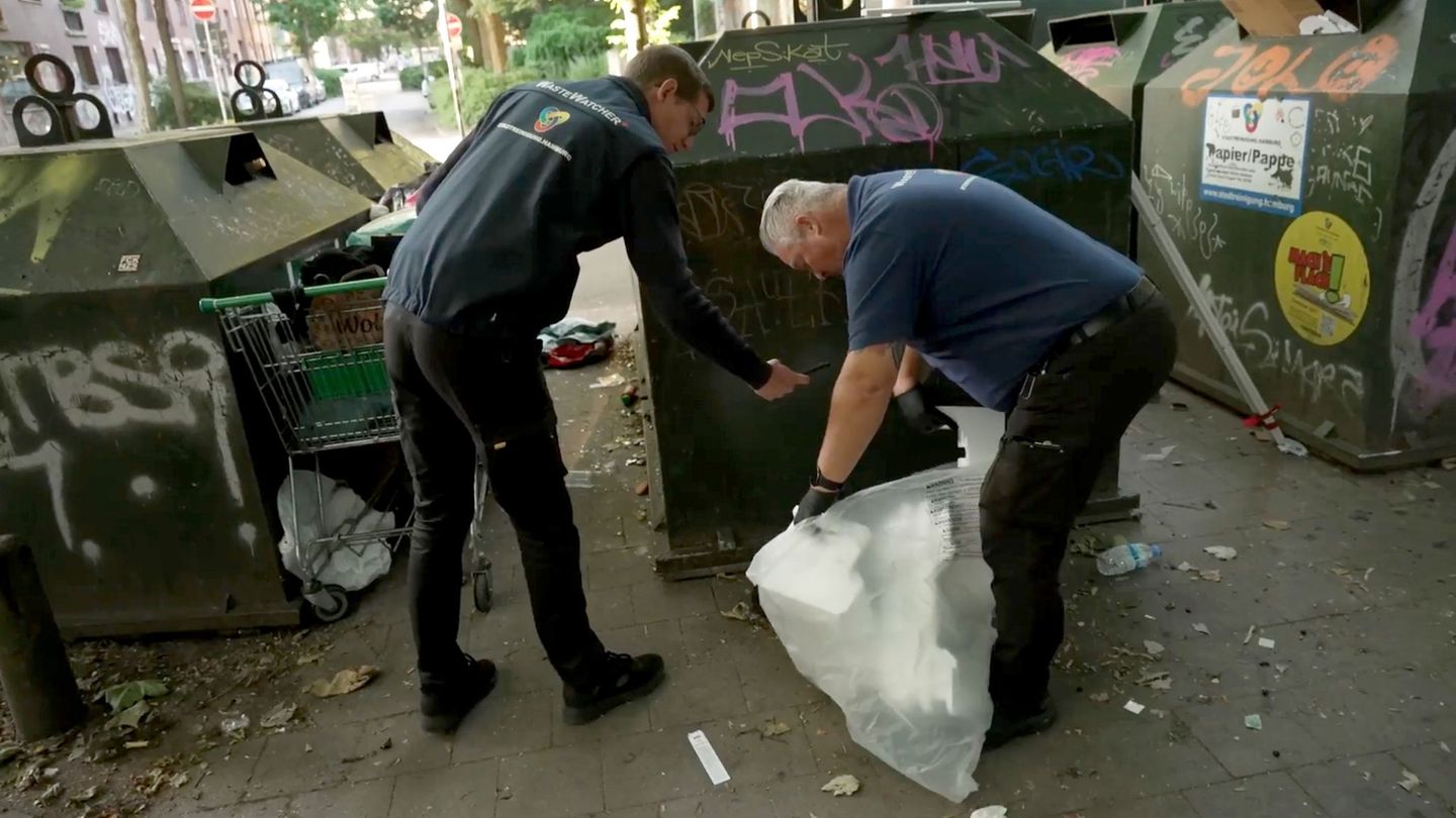Kippenschnippen und mehr: Illegaler Müll: 14.000 Ordnungswidrigkeiten in Hamburg