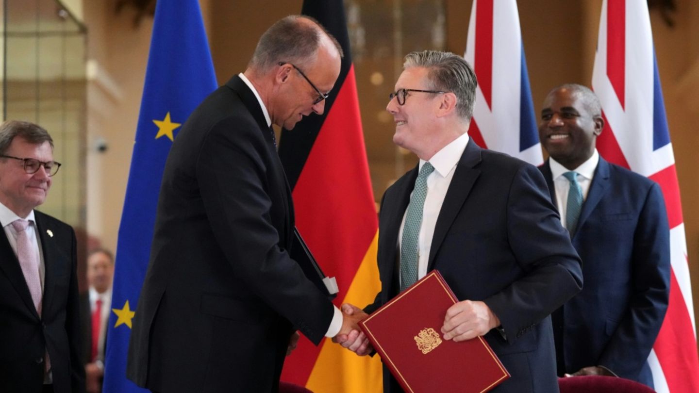 Merz in London: Deutschland und Großbritannien unterzeichnen Freundschaftsvertrag
