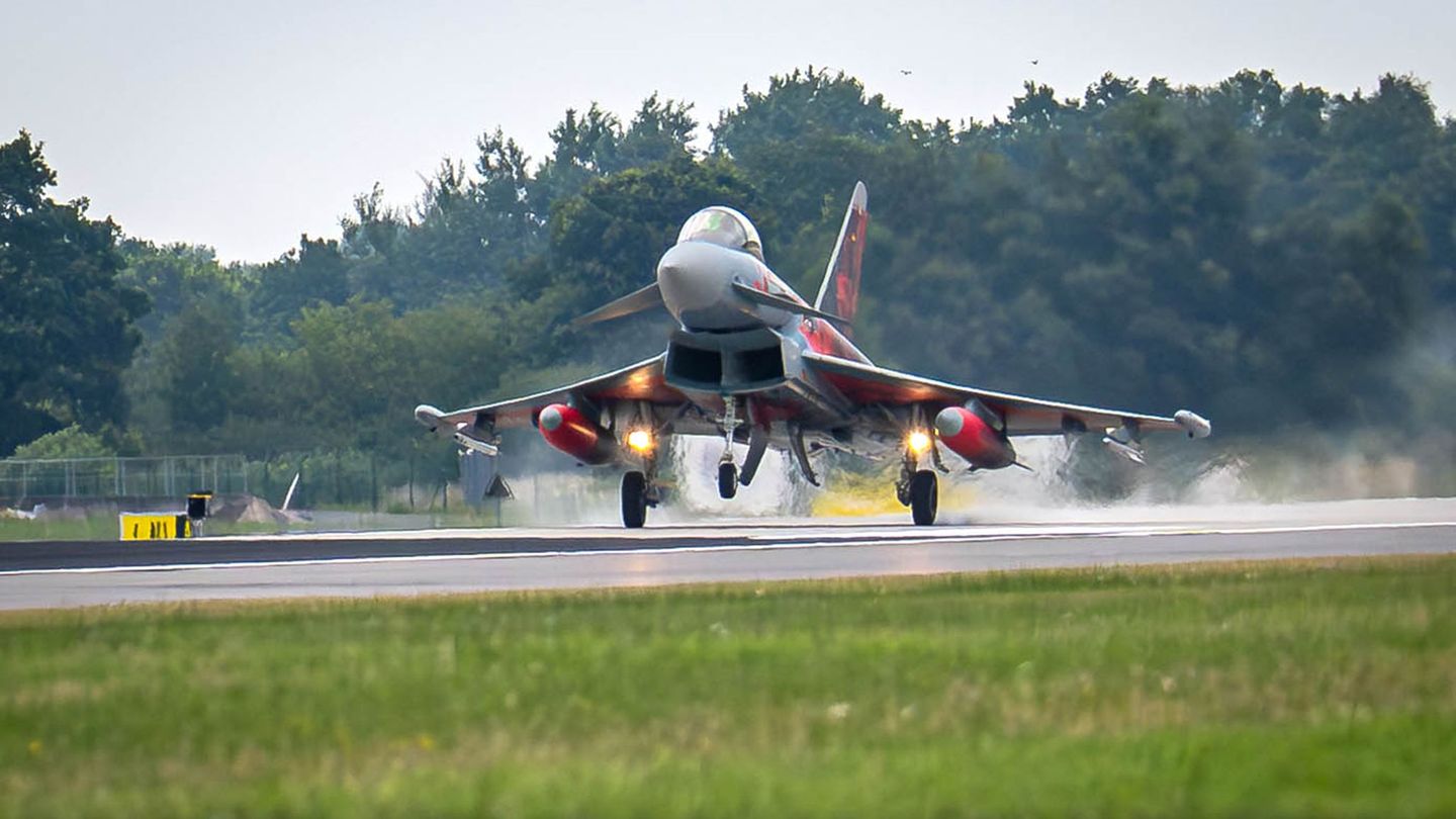 Luftwaffe: „Geiles Gefühl“ – Eurofighter landen wieder in Ostfriesland