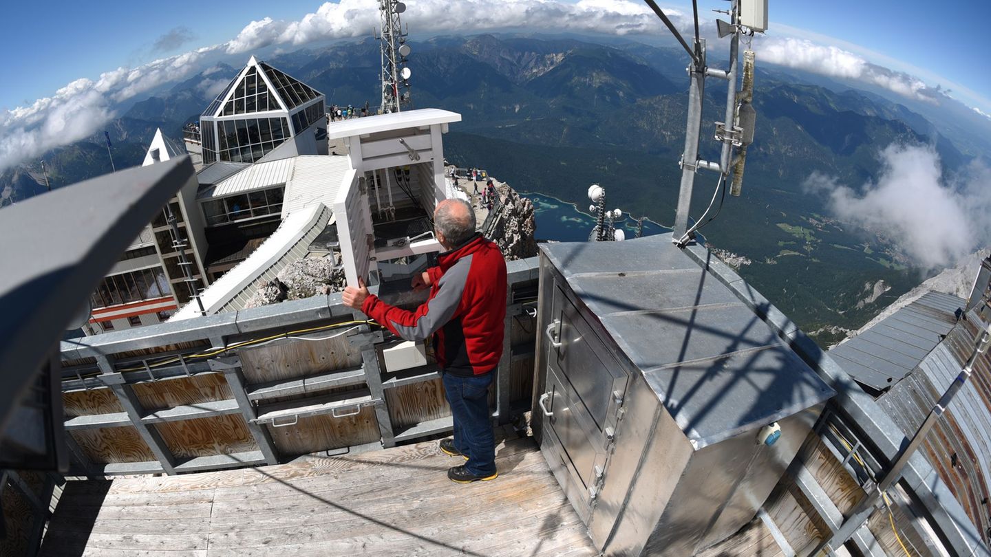 Jubiläum: Höchste deutsche Wetterstation seit 125 Jahren an Zugspitze