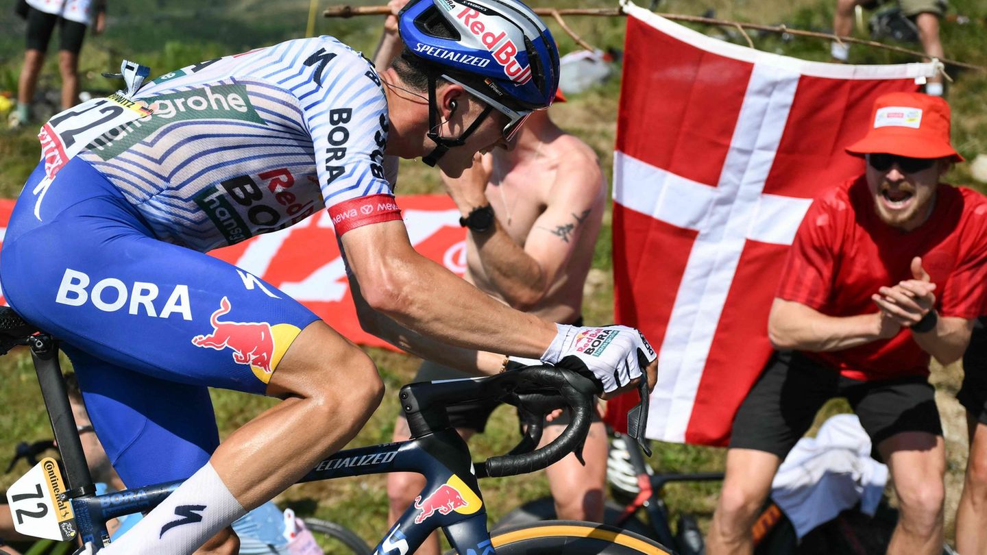 Tour de France: Tour-Debütant Lipowitz beeindruckt die Radsport-Welt