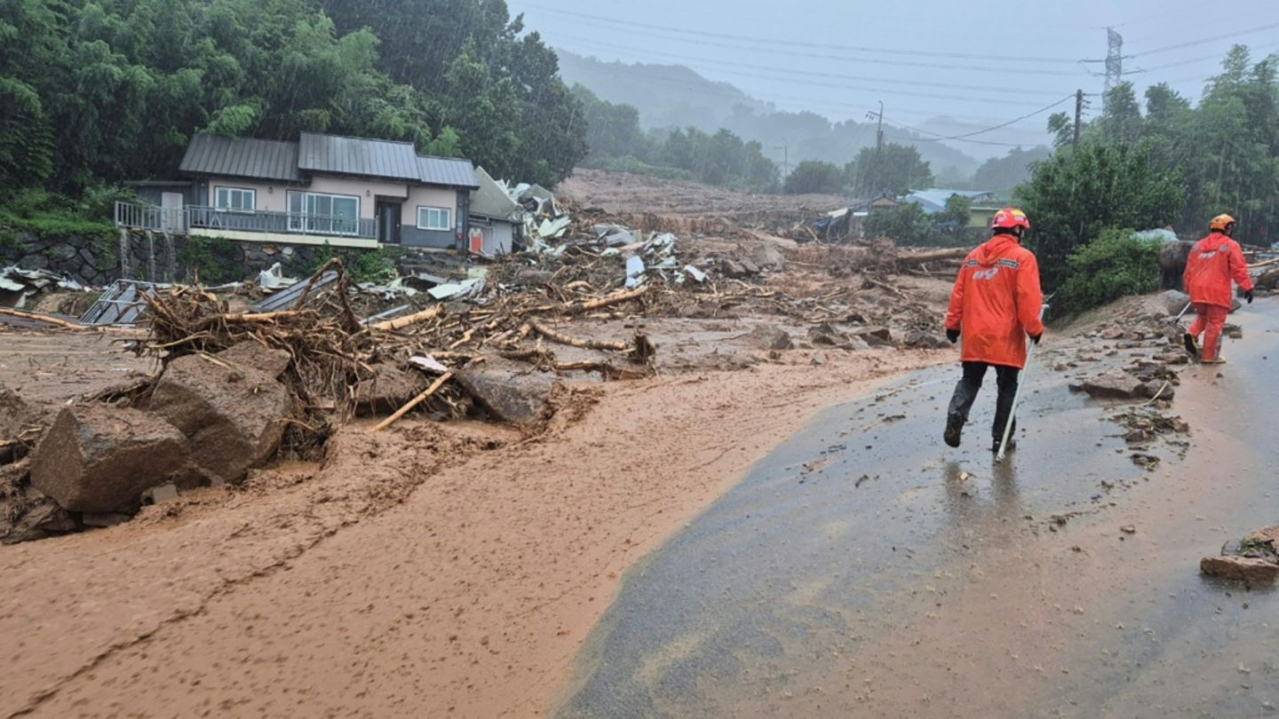 17 Tote durch Unwetter in Südkorea – Hongkong stemmt sich gegen Taifun „Wipha“