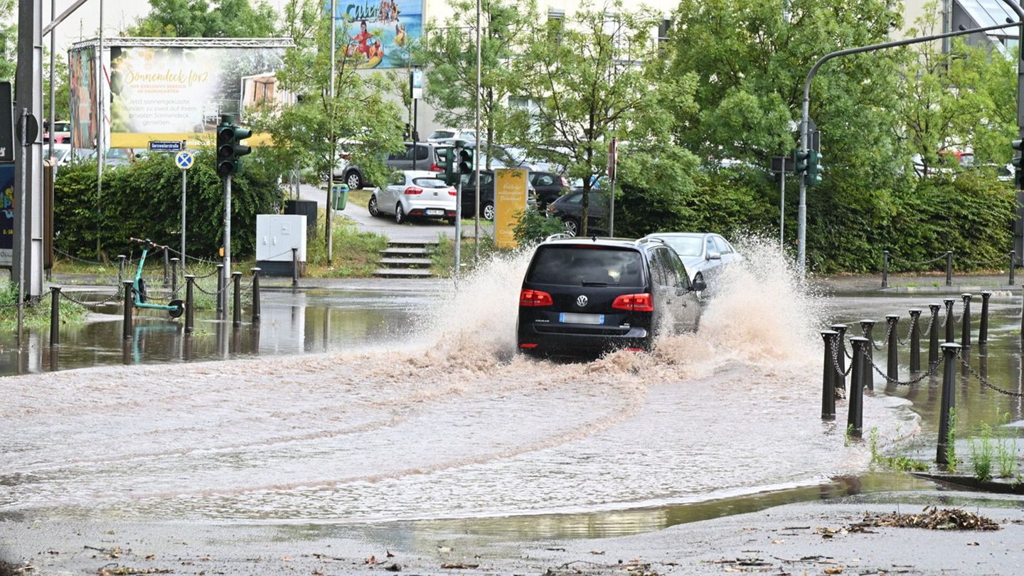 Wetter: Unwetter im Saarland – Polizei rückt 66 Mal aus