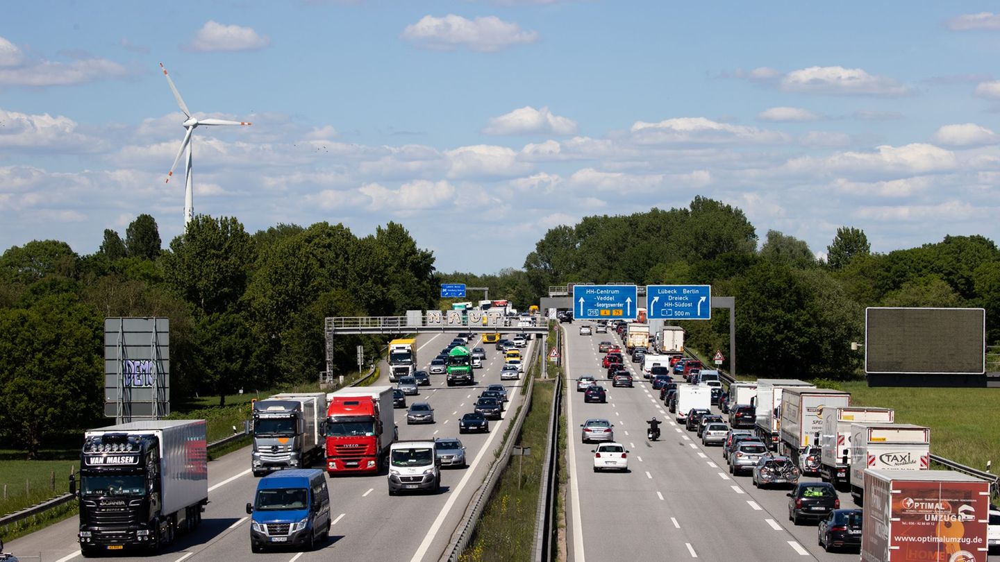 Straßenverkehr: Umweltschützer: Ausbau der A1 in Hamburg stoppen