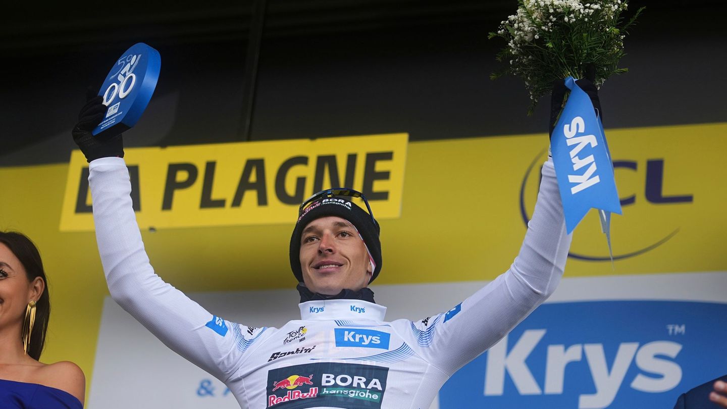 Tour de France: Lipowitz verteidigt Platz drei: „Musste heute abliefern“