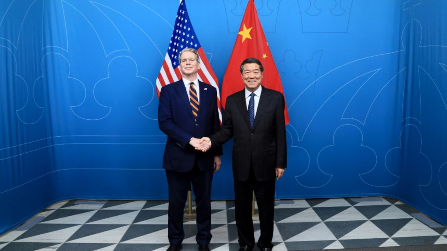 Zollkonflikt: USA und China setzen ihre Verhandlungen in Stockholm fort