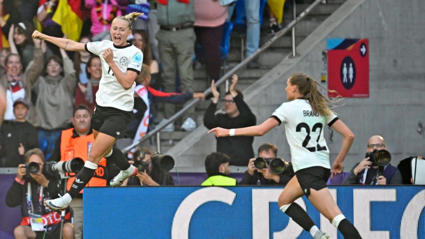 EM in der Schweiz: DFB-Frauen drehen das Spiel und schlagen auch Dänemark