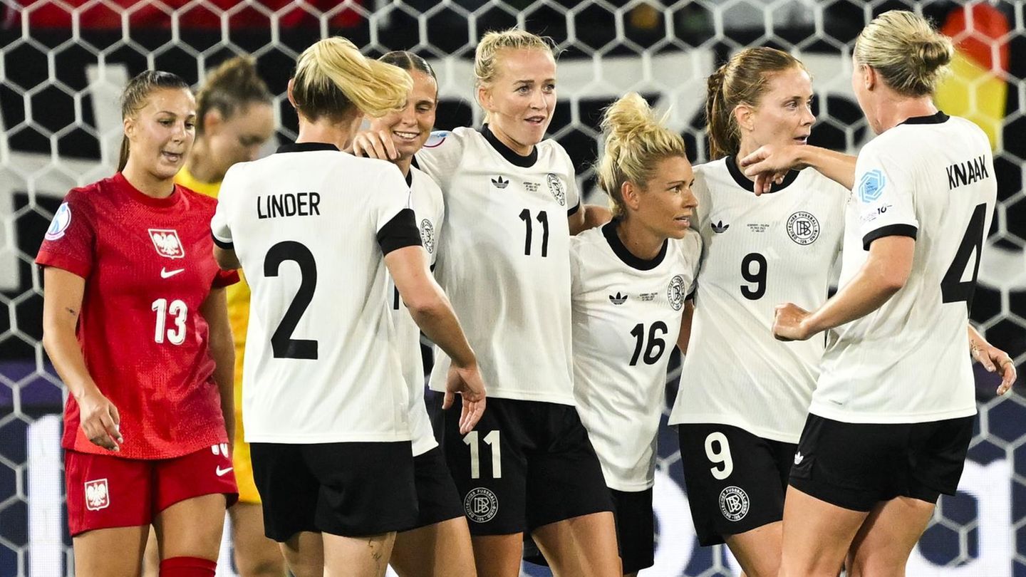 Fußball-EM 2025: Gwinns Ausfall schockt Fußballerinnen bei Auftaktsieg gegen Polen