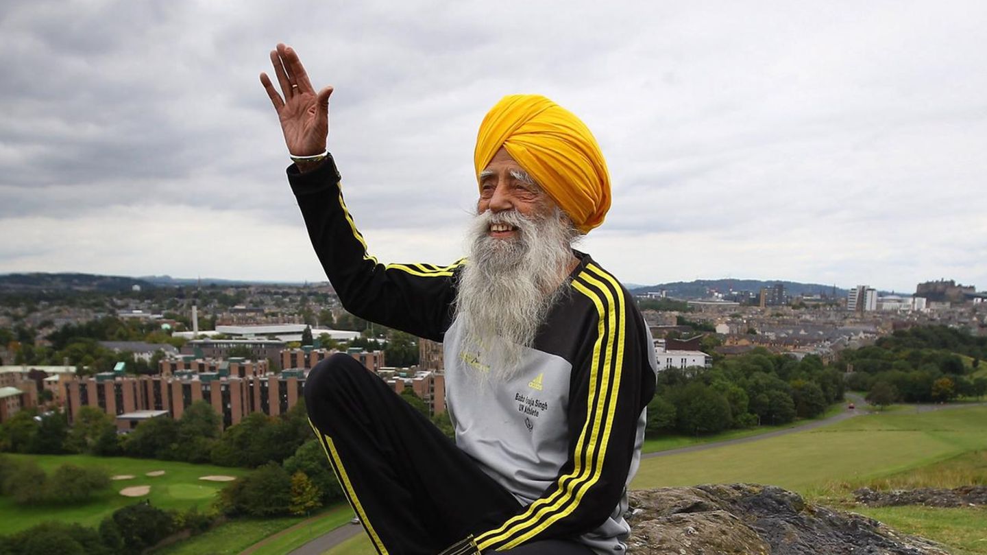 „Turban-Tornado“ Fauja Singh: Wohl ältester Marathonläufer der Welt stirbt mit 114 Jahren – bei Verkehrsunfall