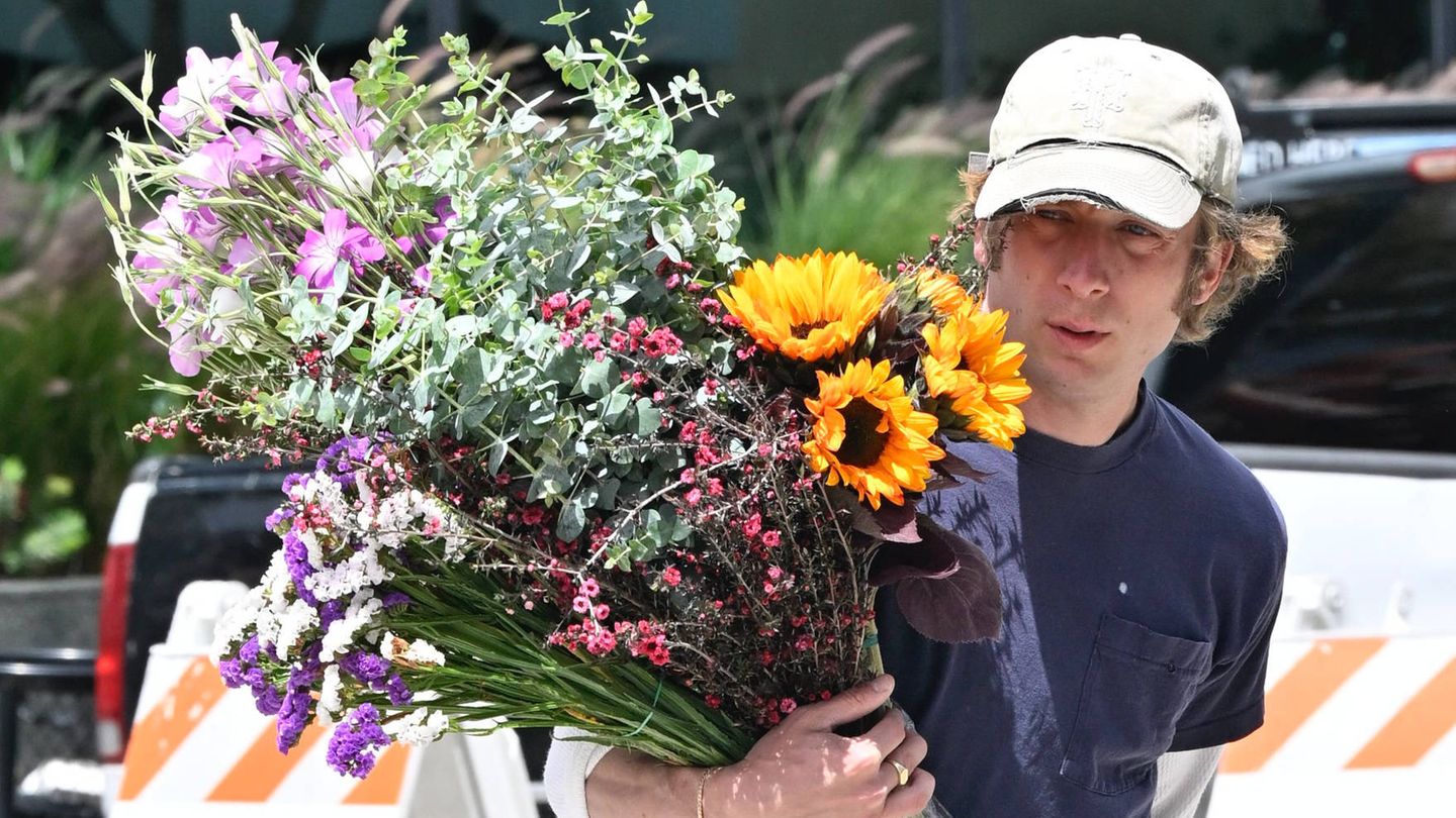 „The Bear“-Star: Darum sieht man Jeremy Allen White so oft mit Blumen