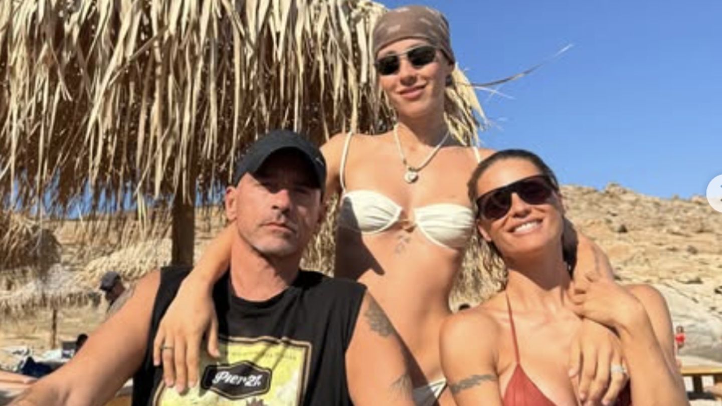 Leute von heute : Michelle Hunziker urlaubt mit Tochter Aurora und Ex Eros Ramazzotti