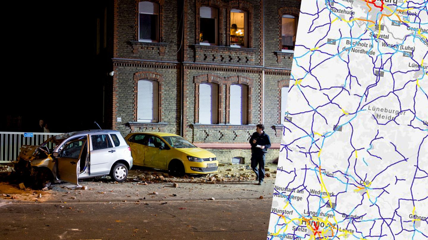 Unfallatlas 2024: Wie oft kracht es vor Ihrer Haustür? Diese Karte verrät es Ihnen