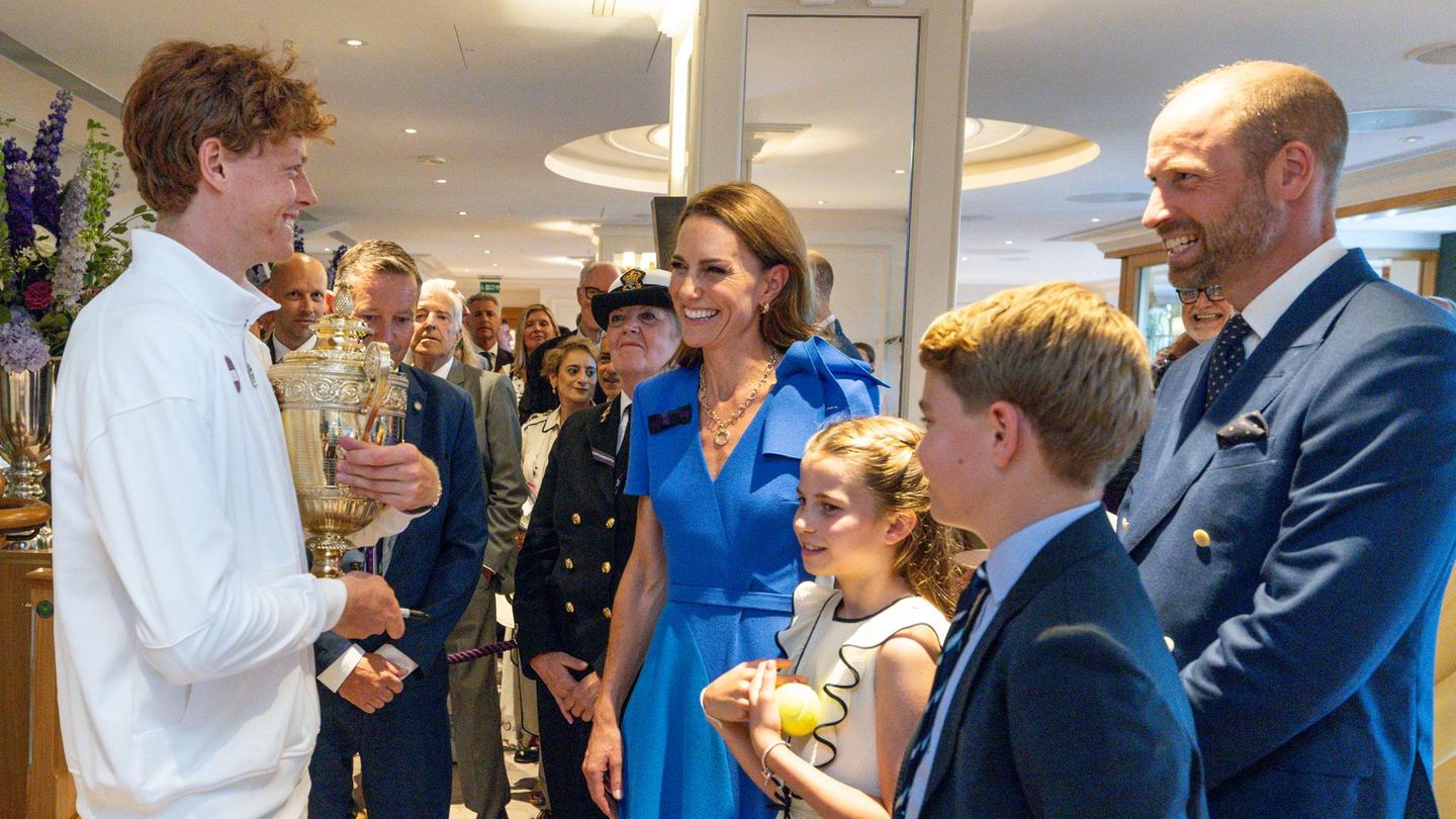 Royale Familie: Kate und William besuchen mit Kindern das Wimbledon-Finale