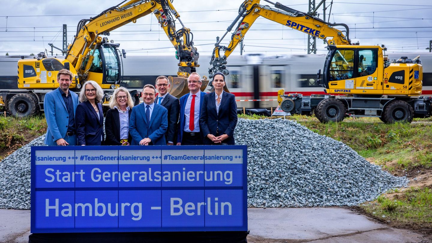Bahnverkehr: Größtes Bahn-Sanierungsprojekt in Deutschland gestartet