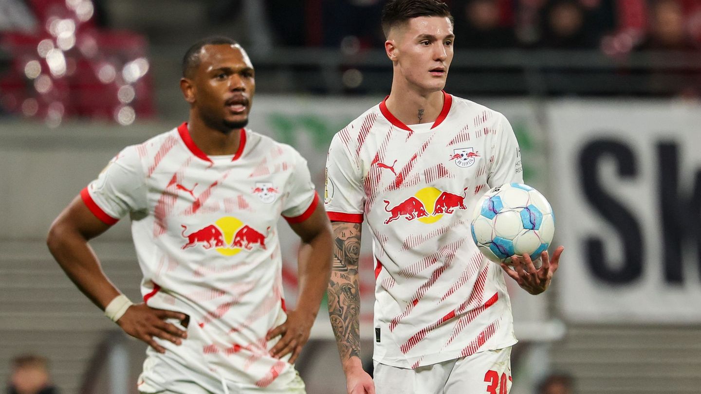 Fußball-Bundesliga: 1:2 gegen Bergamo: RB Leipzig verliert ohne Sesko und Simons