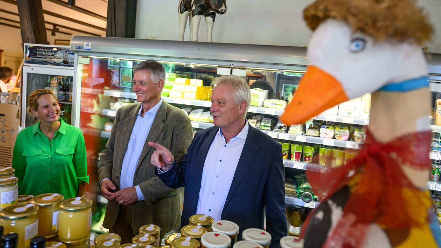 Ernährung: Agrarminister Rainer serviert Gästen wieder Fleisch
