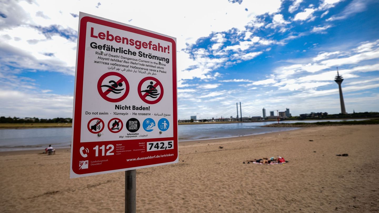 Nach tödlichen Unfällen: Düsseldorf bereitet Badeverbot im Rhein vor