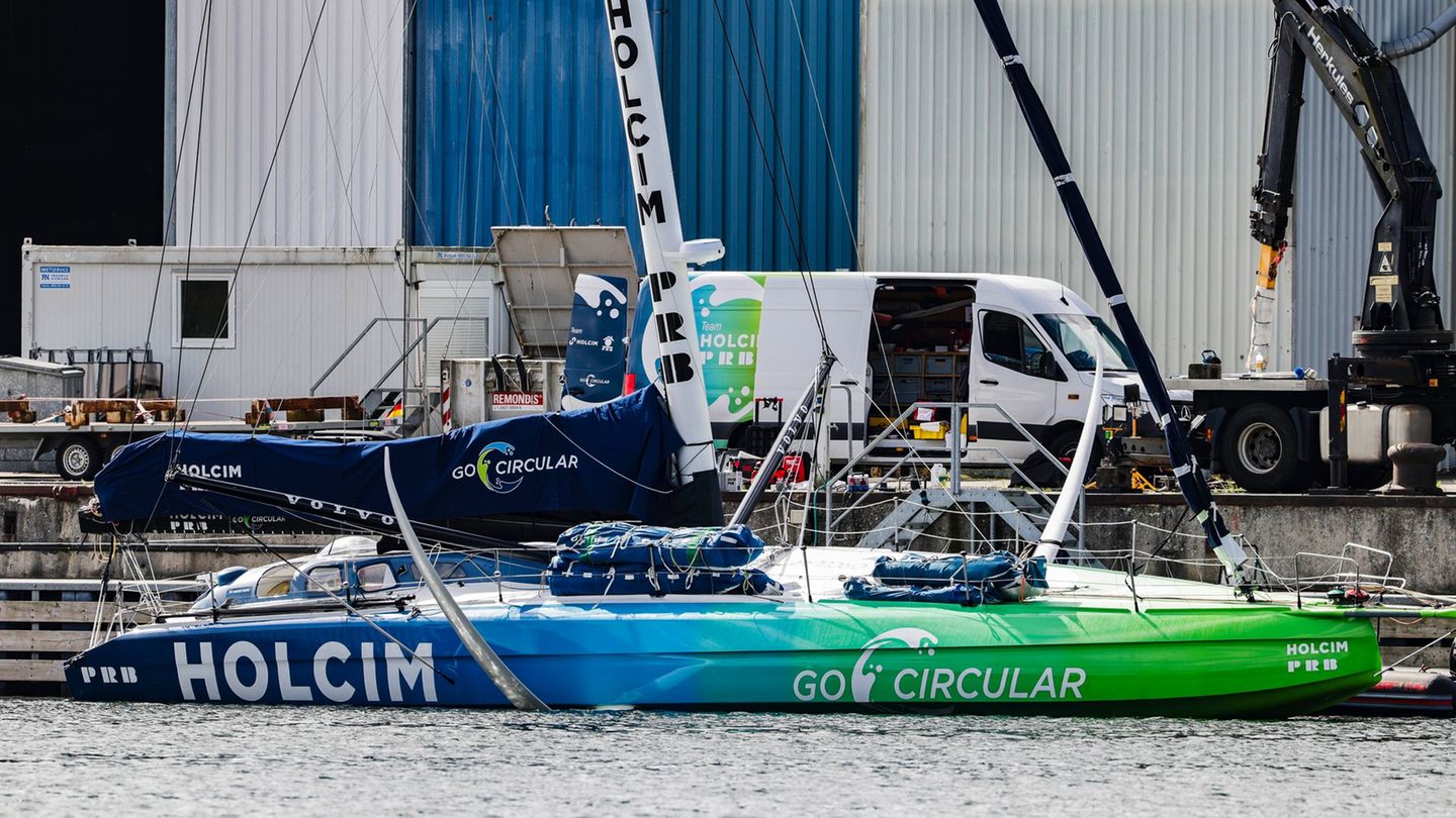 Unfall in Kiel: Nach Crash beim Ocean Race: Top-Segler Herrmann mit Verdacht
