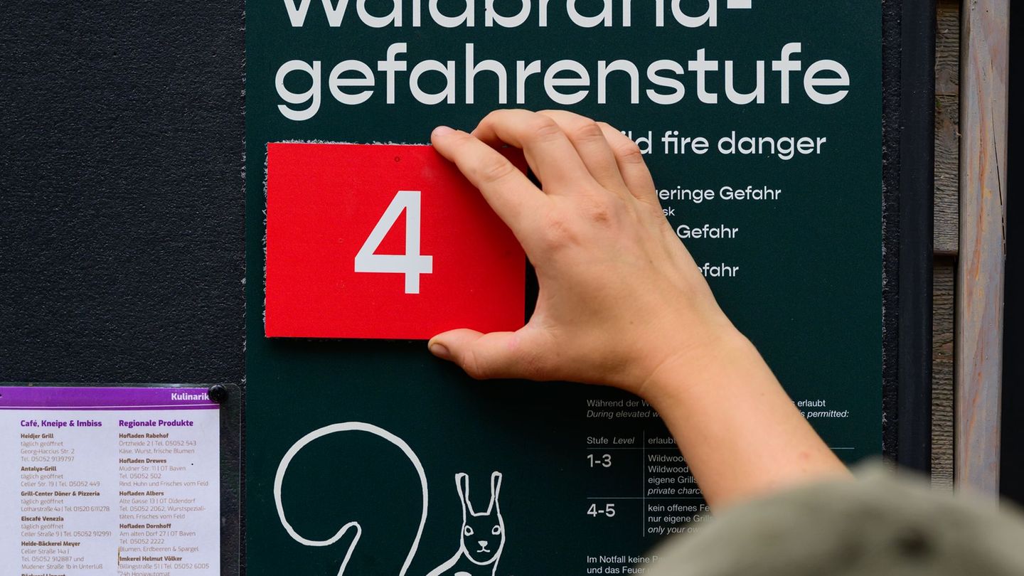 Waldbrandgefahr: Schon wieder Waldbrandgefahr in Niedersachsen